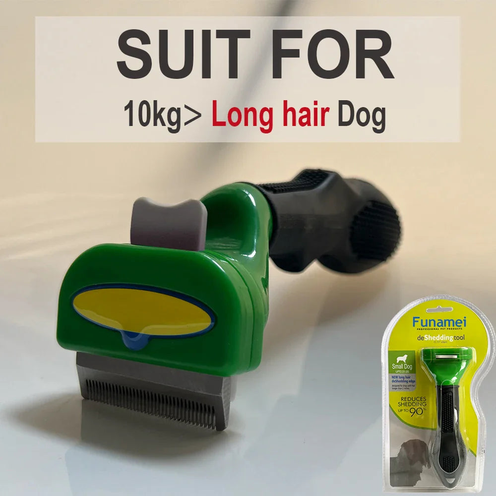 Pet Cat Hair Removal Combs Pet Grooming Brush Dogs Cats Hair Shedding Massage Combs Cat Hair Remover Cleaning Grooming Cat Brush