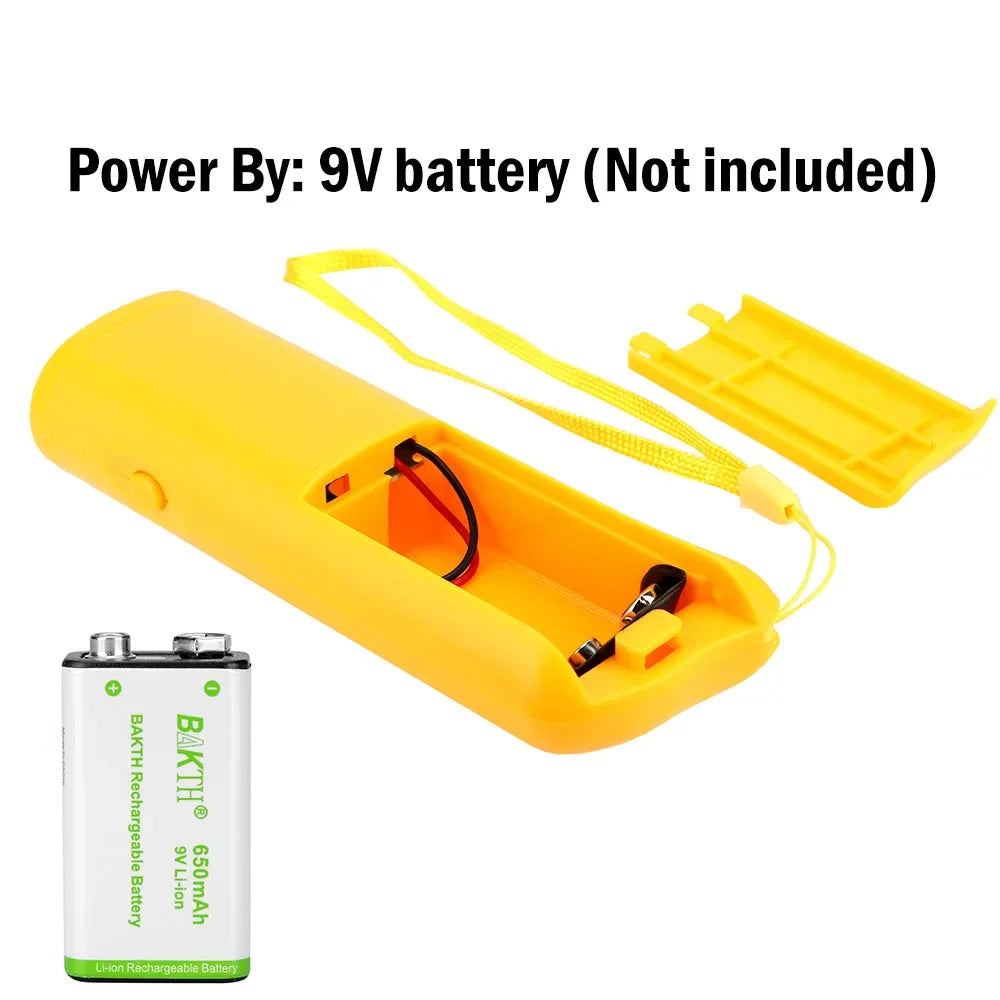 Dog Repeller Anti Barking Stop Bark Training Device Outdoor LED Ultrasonic Pet Trainer Repellents Whistle with Flash Light Dogs