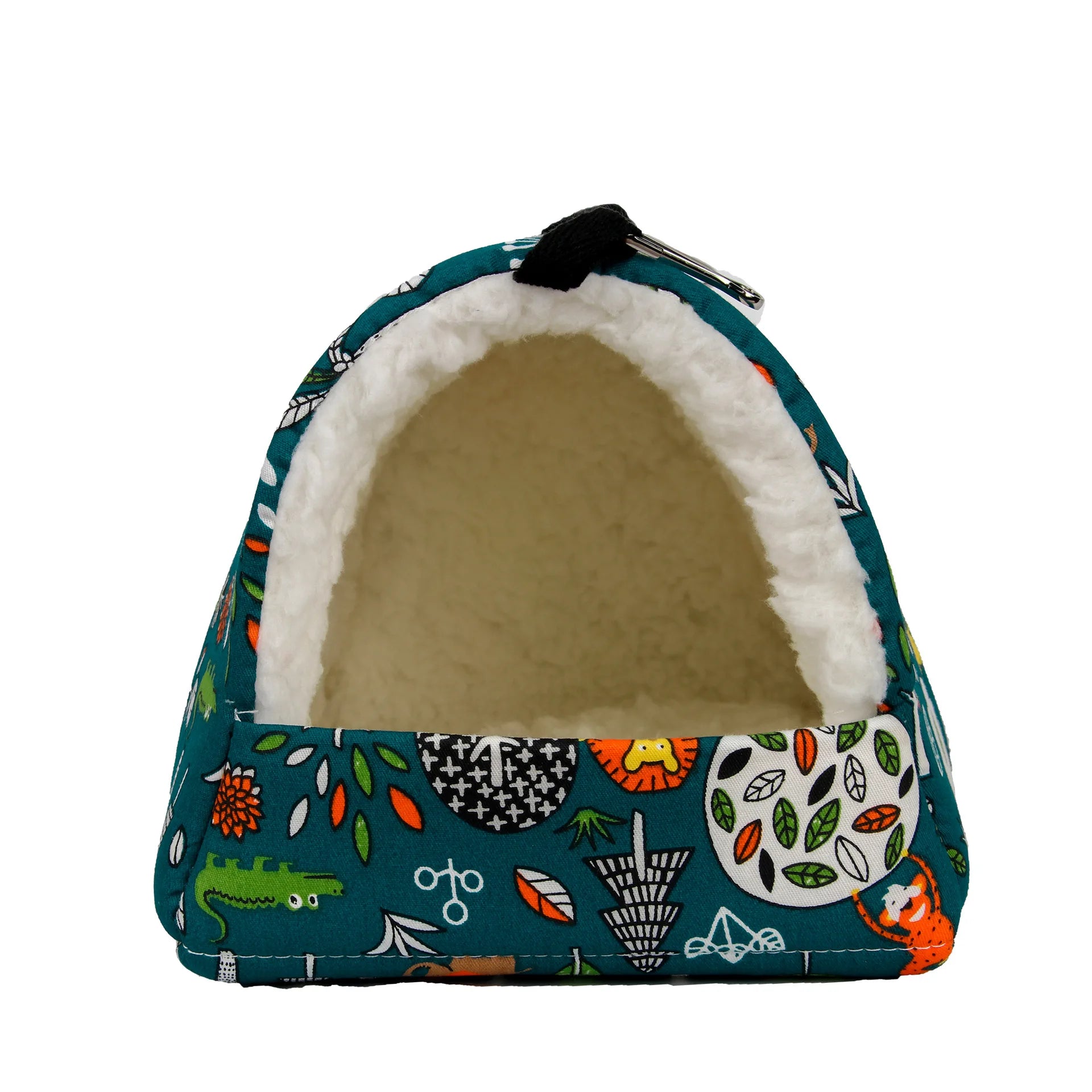 Hamster House Warm Soft Beds and Houses Rodent Cage Printed Hammock for Rats Cotton Guinea Pig Accessories Small Animals 햄스터