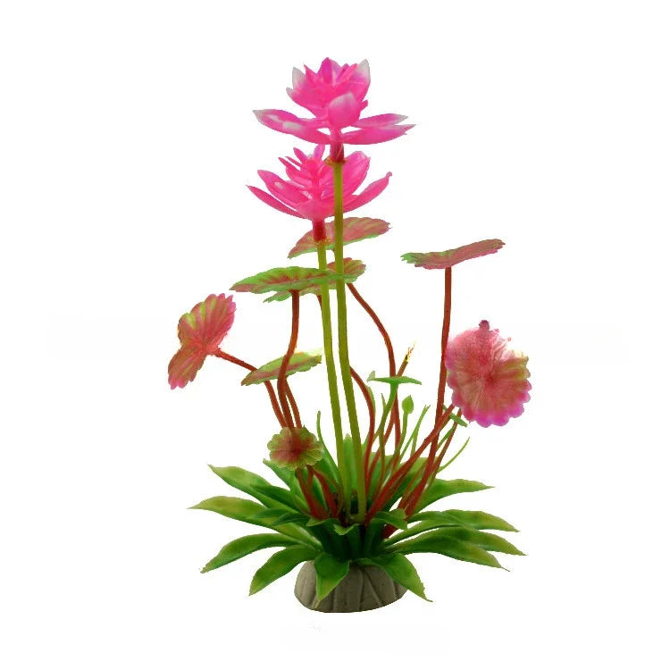 Artificial Aquarium Decor Plants Water Weeds Ornament Aquarium Plants Fish Tank Decor Grass Decoration Water Grass Decorations