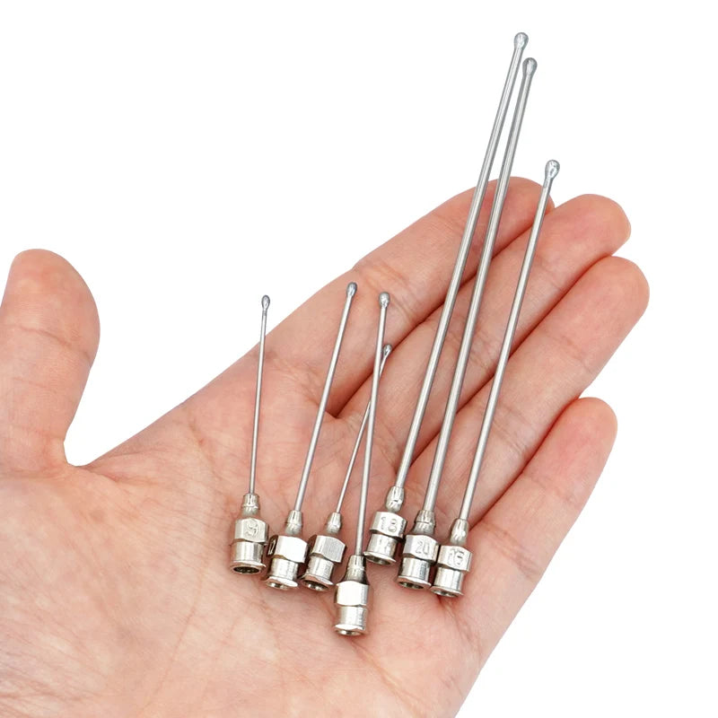1Pcs Birds Feeding Syringe Tube Nozzle Rats and Mice/Parrots/Birds/Poultry/Pets Elbow Gavage Needles Gastric lavage needle
