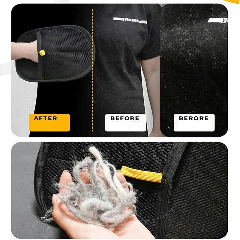 1-3PCS Pet Hair Remover Dog Cat Grooming Cleaning Glove Deshedding Hair remover Massage Brush Animal Supplies Cat Accessoies