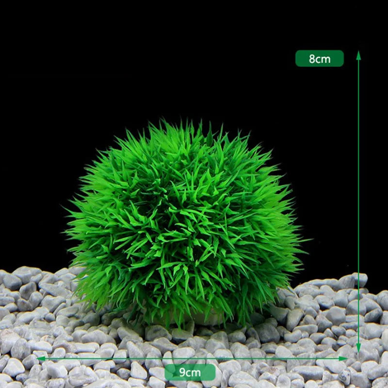 Marimo Moss Balls Live Aquarium Plant Algae Fish Shrimp Tank Ornament Simulation Green Algae Balls Artificial Plant