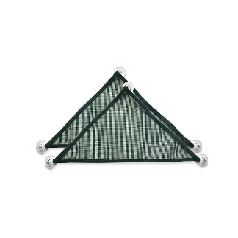 2Pcs Reptiles Hammocks Suction Cup Mesh Bed Hanging Reptiles Bed Aquarium Decoration for Lizard Snake Habitat