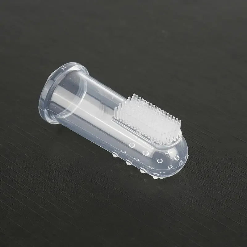 Pet Toothbrush Food Grade Silicone Finger Toothbrush Bad Breath Care Tools  Dog Cat Cleaning Brush cepillo de dientes para perro