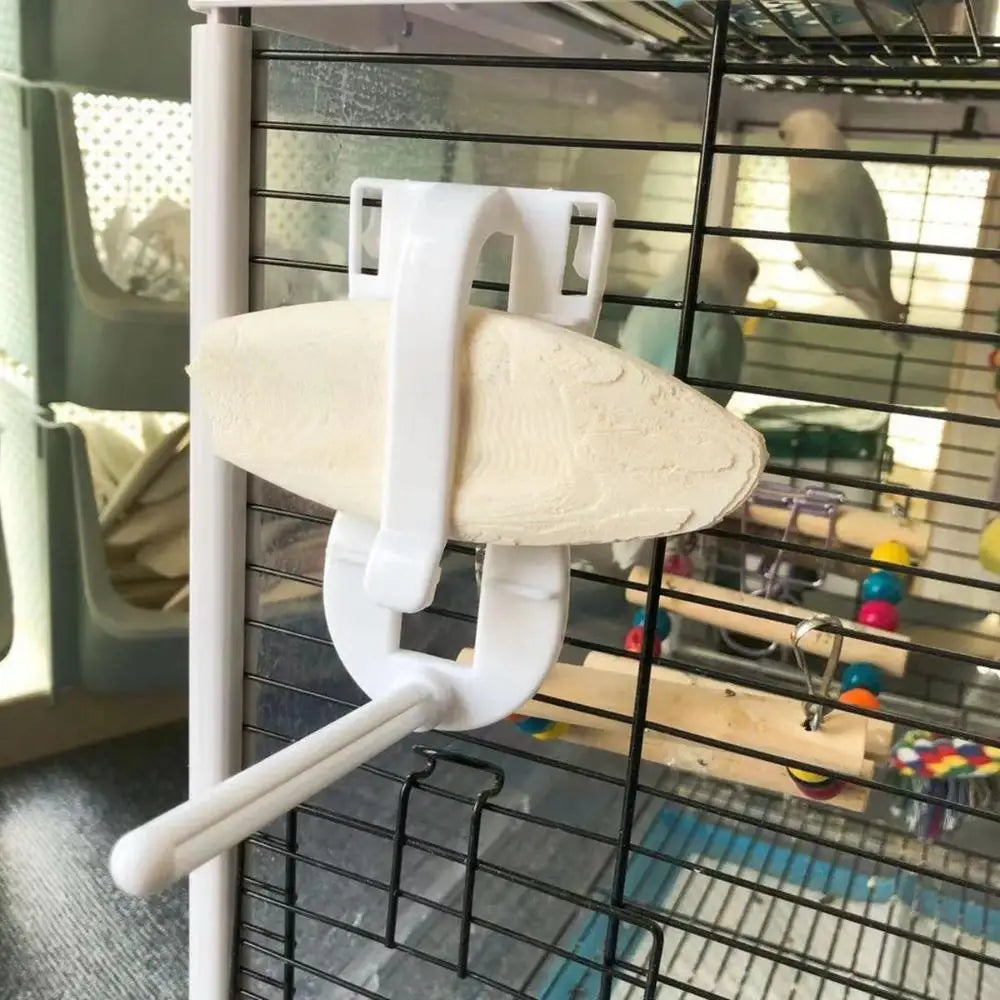 Budgie Cockatiel Fruit Vegetable Pet Cage Accessories Bird Food Holders Cuttlebone Clip Feeding Clamp Parrot Feeder