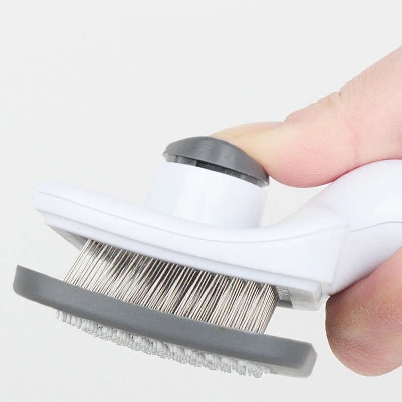 New pet Brush Cat Comb Self Cleaning Pet Hair Remover Brush For Dogs Cats Grooming Tools Pets Dematting Comb Dogs Accessories