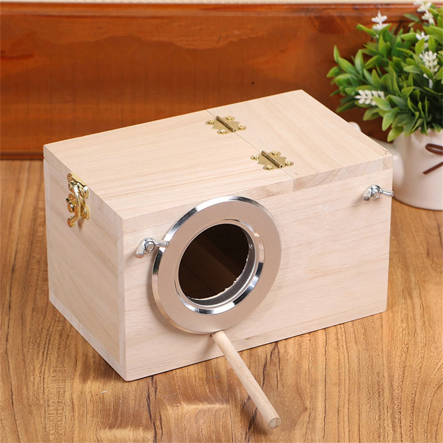 Pet Bird Swing Parrot Breeding Box Birdhouse Bridge Ladder Pet Supplie