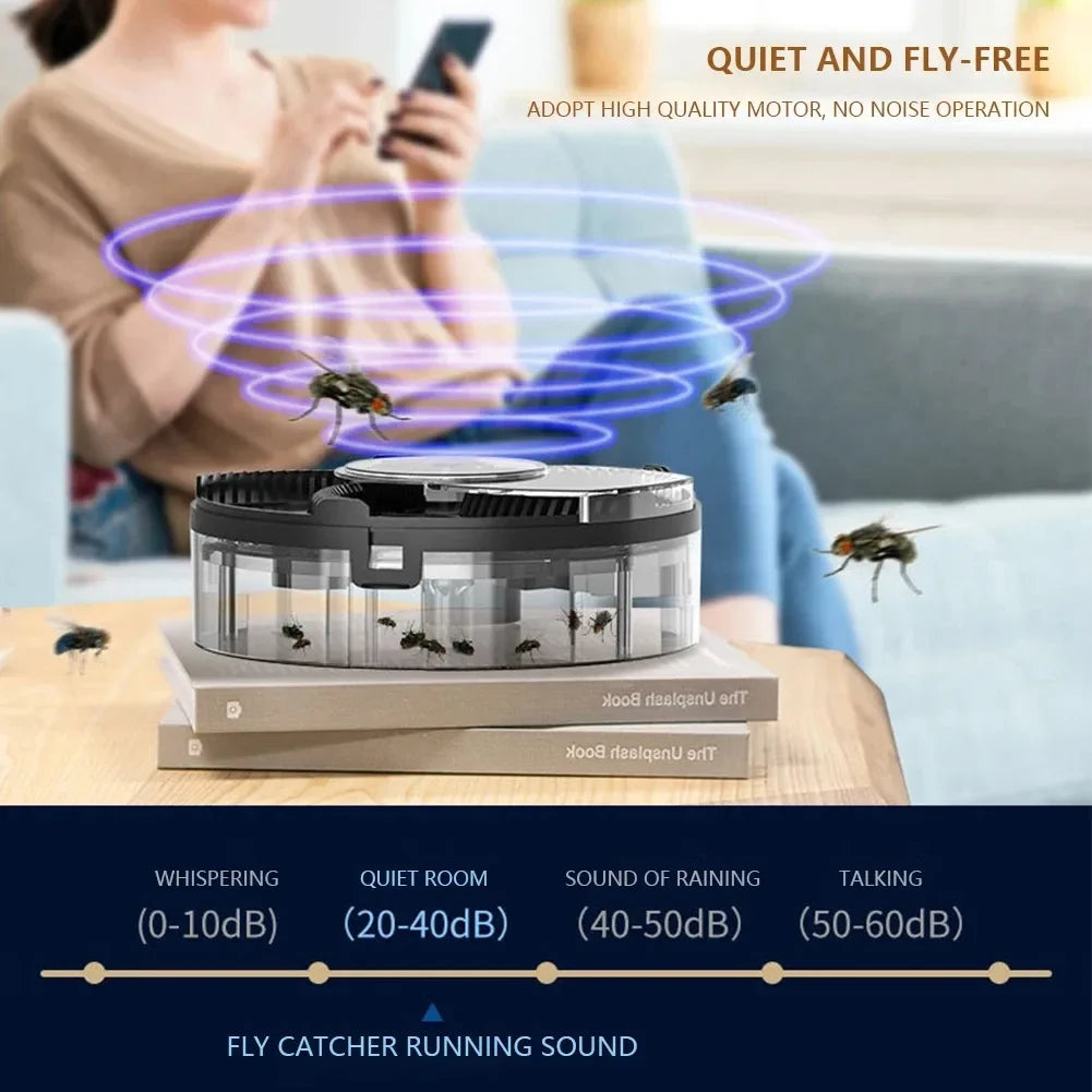 Fly Trap Pest Control Catcher Household Home Kitchen Automatic Pest Catcher Removable Insect Pest Catcher