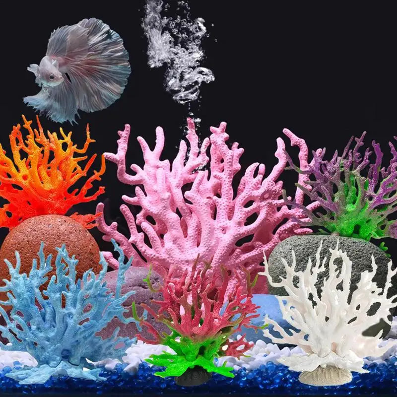 Coralline Artificial Fish Tank Decorations Aquarium Artificial Plastic Plants Coral Ornaments Aquarium Landscape Aquarium