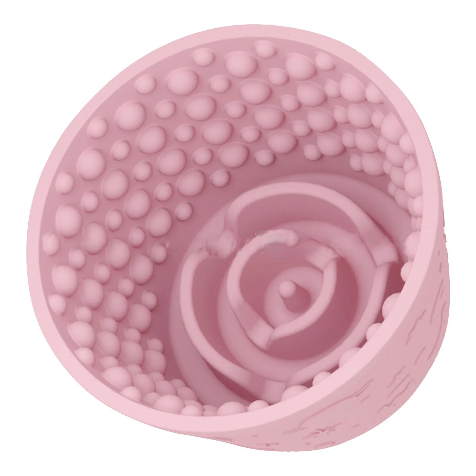 Dog Lick Bowl, Anxiety Relief Dog Licking Mat Freezer Treat Dispenser, Non-Slip Anti-Choking Silicone Slow Feeder Bowl for Dogs