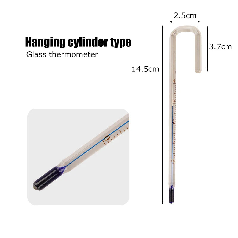 8 Styles Cordless Aquarium Thermometer Lcd Digital External Thermometer Glass Thermometer Fish Tank Mini Suction Cup Thermometer