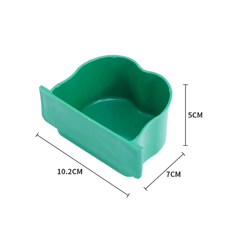 Plastic Hummingbird Feeder Reusable Bird Feeder Lightweight Pet Accessory Practical Feeding Cup Cage Food Water Bowl Bird Feeder