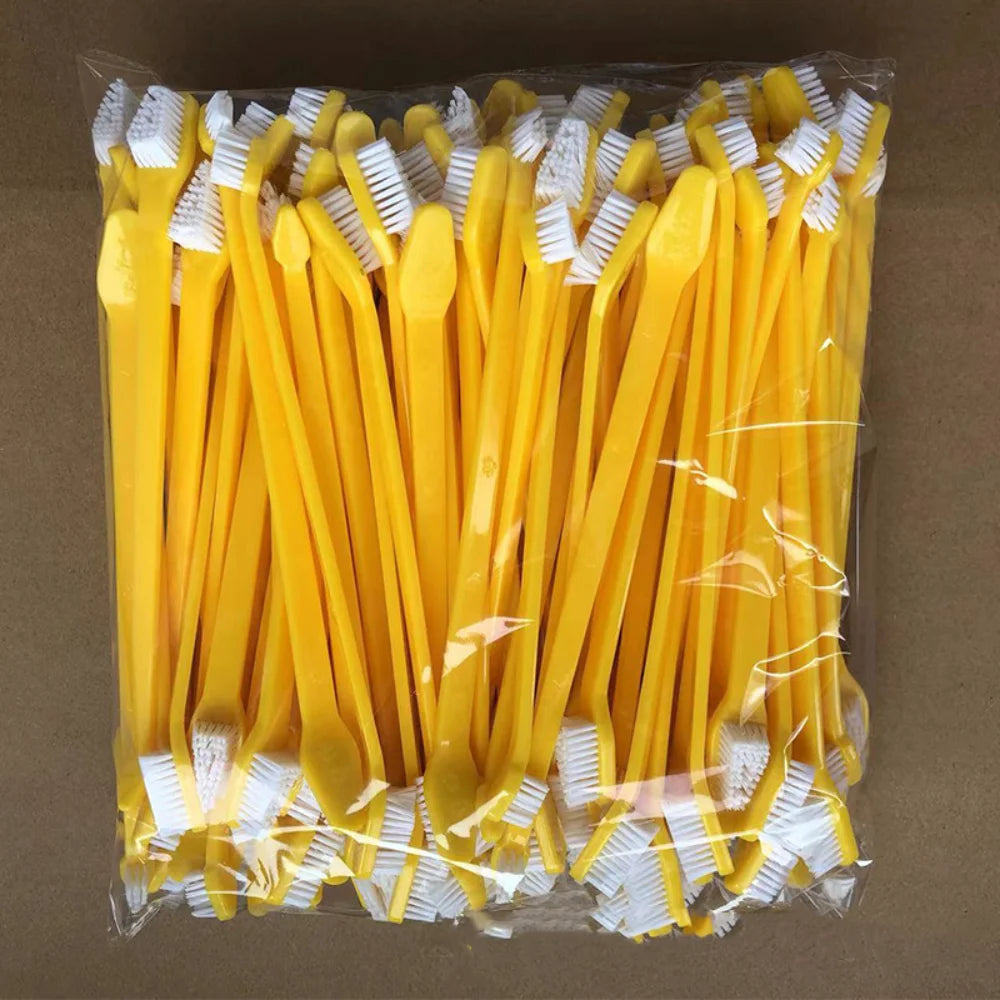 Dog Toothbrush Double-headed Cat Tooth Multi-angle Cleaning Tool Massage Care Tooth Finger Brush for Dog Cat Pet Supplies