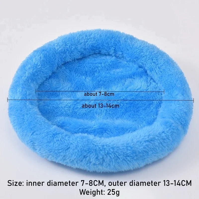 Pet Cotton Nest Hamster Warm Rabbit Winter Plush Nest Pet Warm Bed for Sugar Glider Golden Bear Squirrel Hedgehog Small Pet Nest