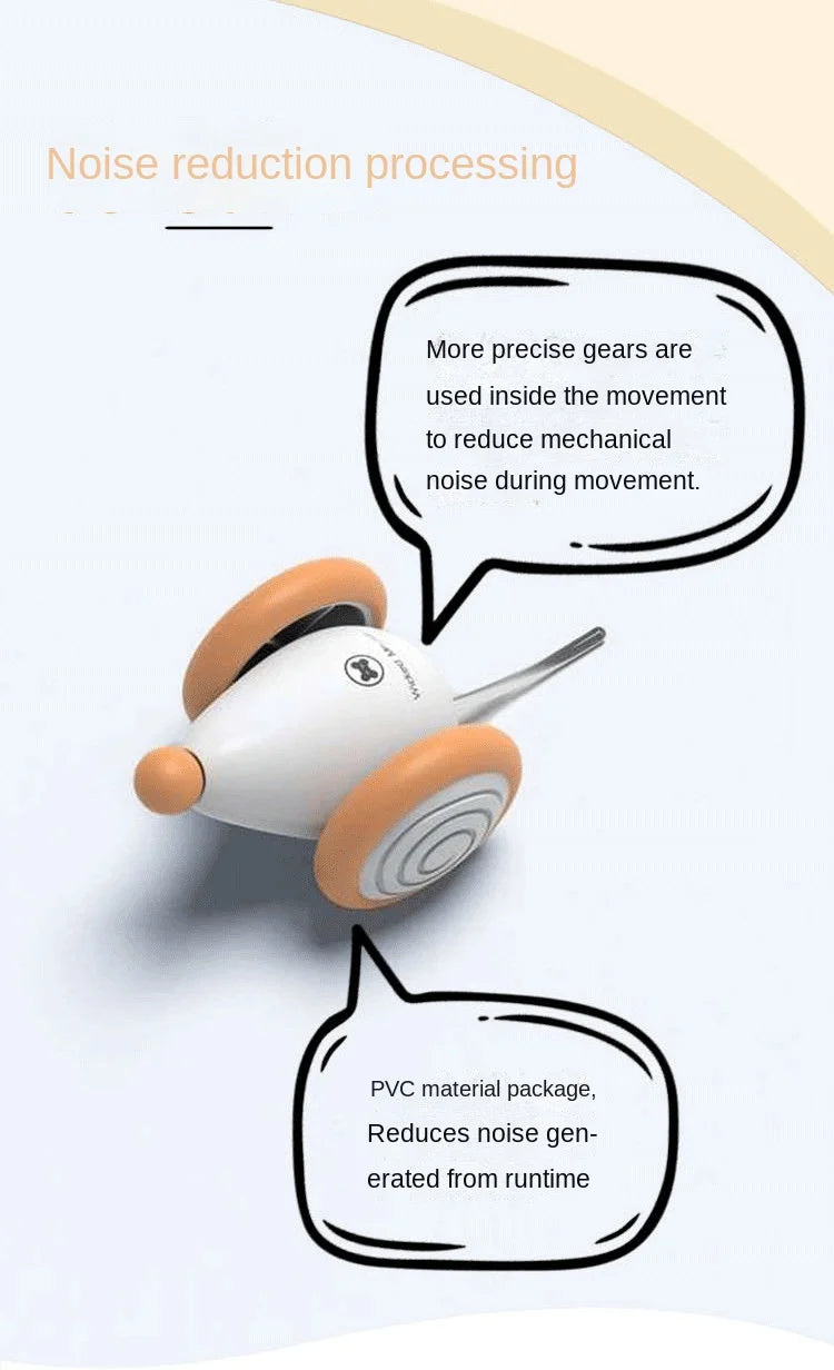 Cat Training Toy Mouse Intelligent Pet Toy Automatic Charging And Boredom Relieving Tool Cat Teasing Stick Pet Supplies