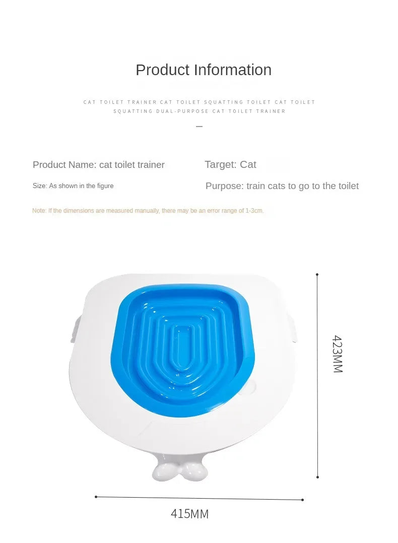 Reusable Plastic Toilet Training Kit for Cats Toilet Trainer Toilet for Puppy Cat Litter Mat Cleaning Product Best