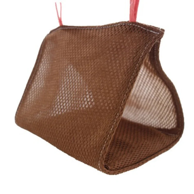 Summer Soft Mesh Bird Parrot Hammock Hanging Bed for Pet Cave Breathable Cage for Small Animals Hut Tent Toy House Pet Supplies