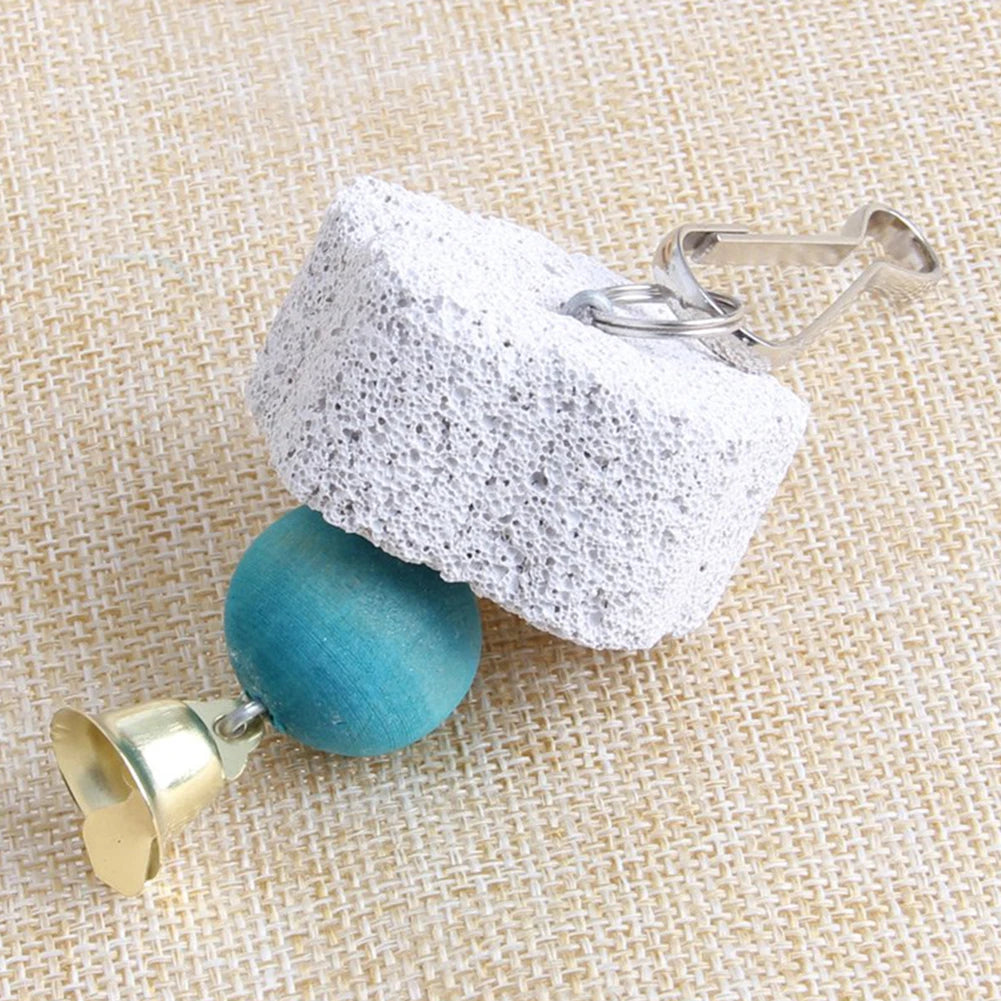 Pet Bird Parrot Hanging Toys Nipple Swing Chain Cage Stand Molar Parakeet Chew Toy Decoration Pendant Ornament Bird Accessories
