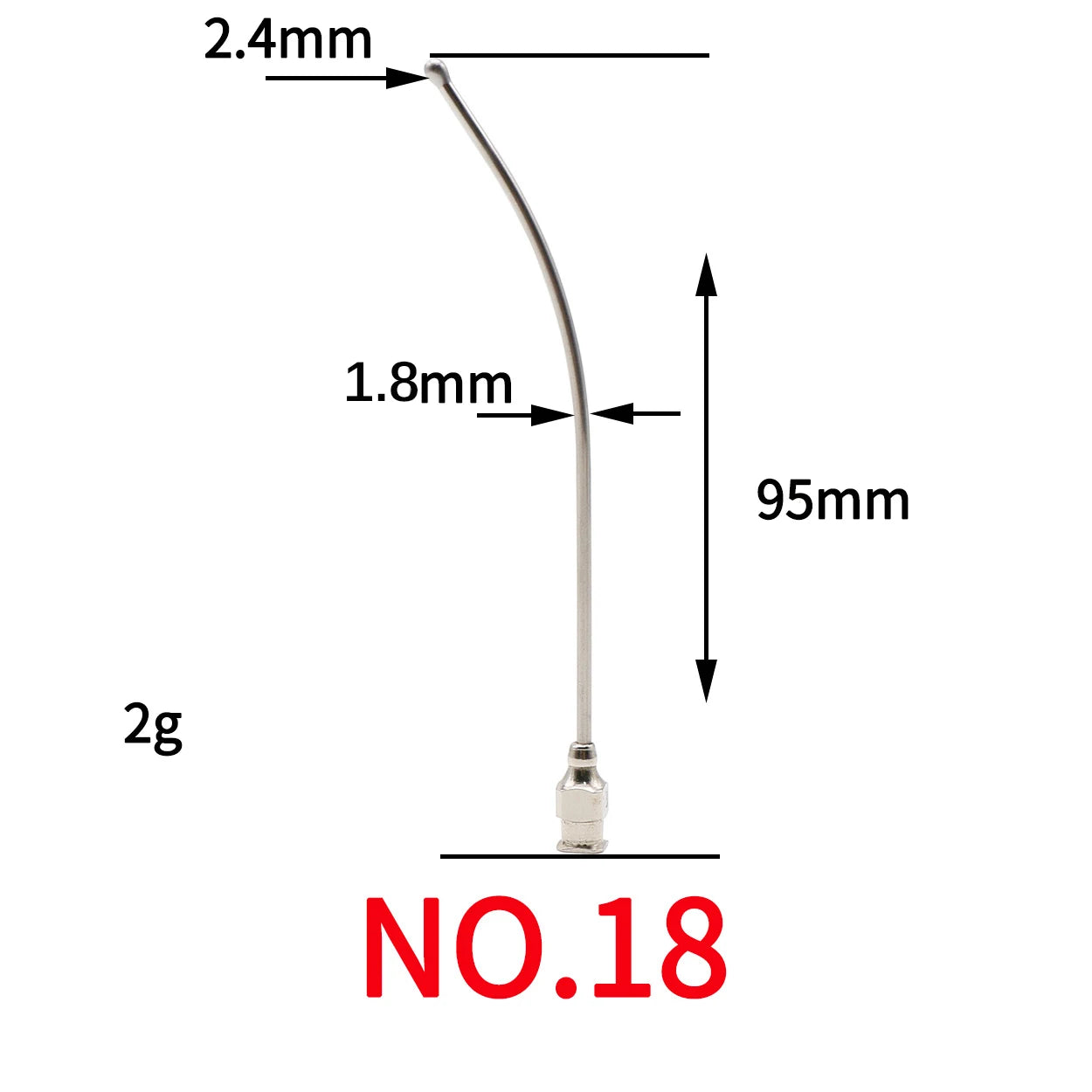 1Pc Stainless Steel feeding Tube Medicine Feeder Elbow Quail Parrot Bird Feeding Tube Small Animal Pet Feeding Tools