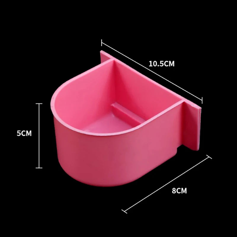 Plastic Hummingbird Feeder Reusable Bird Feeder Lightweight Pet Accessory Practical Feeding Cup Cage Food Water Bowl Bird Feeder