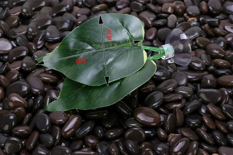 1pcs Fish Tank Artificial Leaf Fish Rest Bed Decor Aquarium Decoration Floating Bed Leaf Hammock FightingPerch Betta Spawning