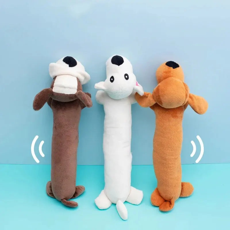 1pc Pet Dog Toy Interactive Squeak Molar Plush Toy for Dogs Fit for Pet Funny Durable Chew Toy Pets Supplies