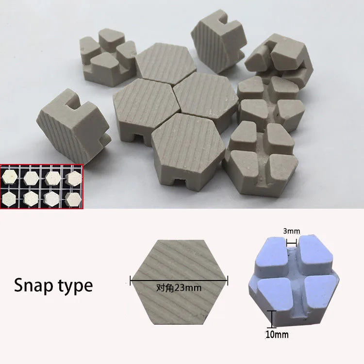 SPS Coral Frag Plug Tray Seawate Planting Base Ceramic Fish Tank Marine Reef Aquarium Spare Parts Plug Plate