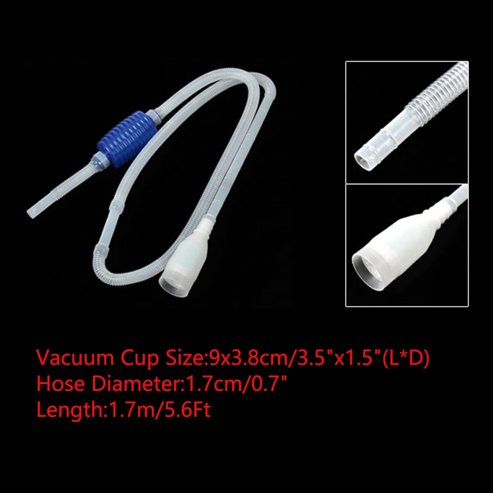 UXCELL Aquarium Water Changer Tools Siphon Clean Vacuum Cleaner Pump Squeeze Filter Fish Tank Cleaning Maintenance Accessories