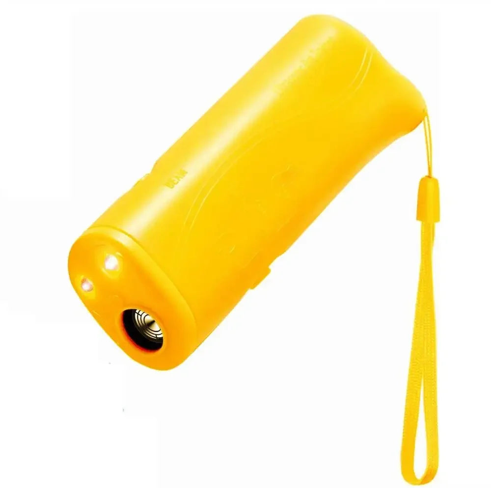 Dog Repeller Anti Barking Stop Bark Training Device Outdoor LED Ultrasonic Pet Trainer Repellents Whistle with Flash Light Dogs