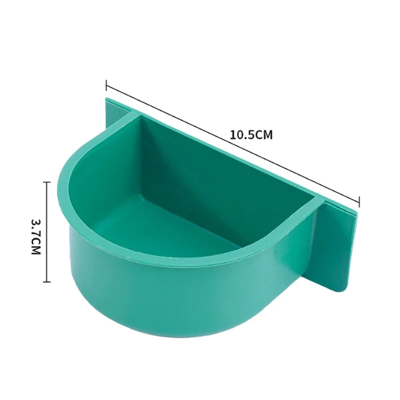 Plastic Hummingbird Feeder Reusable Bird Feeder Lightweight Pet Accessory Practical Feeding Cup Cage Food Water Bowl Bird Feeder