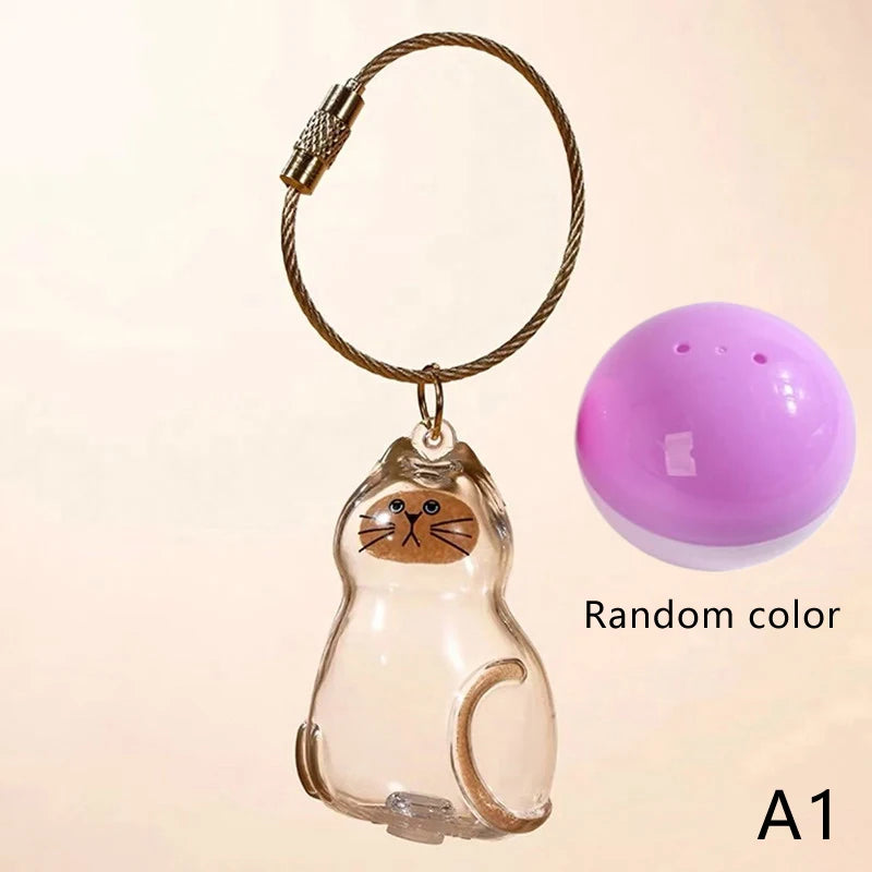 Pet Hair Keepsake Box Memorial Bottle for Cat Fur Storage Container for DIY Decoration Gift Pet Lovers Pet Hair Storage Capsule