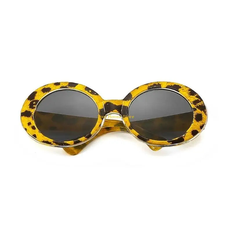 Sunglasses Pet Sunglass Small Dogs Glasses Classical Retro Circular Eyewear Photos Prop Costume Accessoy Cosplays