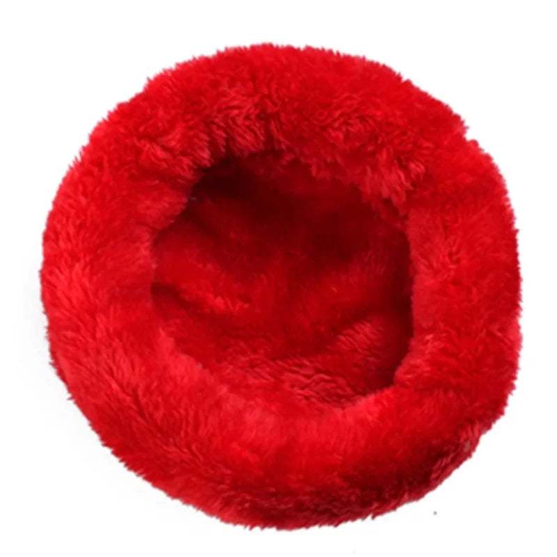 Pet Cotton Nest Hamster Warm Rabbit Winter Plush Nest Pet Warm Bed for Sugar Glider Golden Bear Squirrel Hedgehog Small Pet Nest