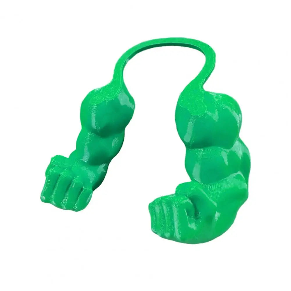 Funny Cat Neck Hanging Decor Muscle Arm Costume 3D Printed Cat Arm Prop Halloween Party Accessory for Cat Lover Gifts