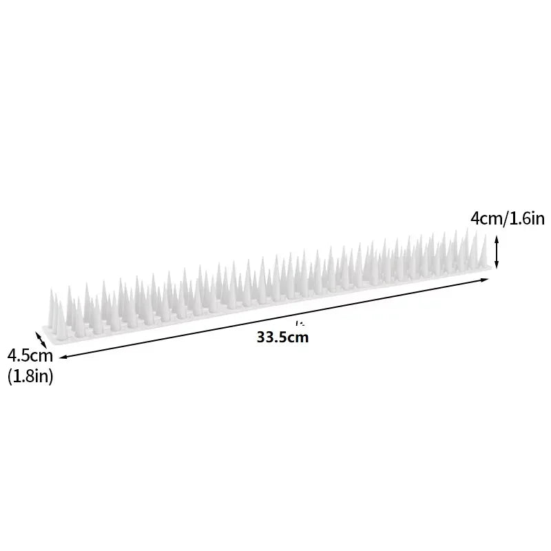 Plastic Bird And Pigeon Spikes Stainless Steel Bird Repeller Plastic Anti Cat Anti Pigeon Birds Repellent Spikes Pest Control