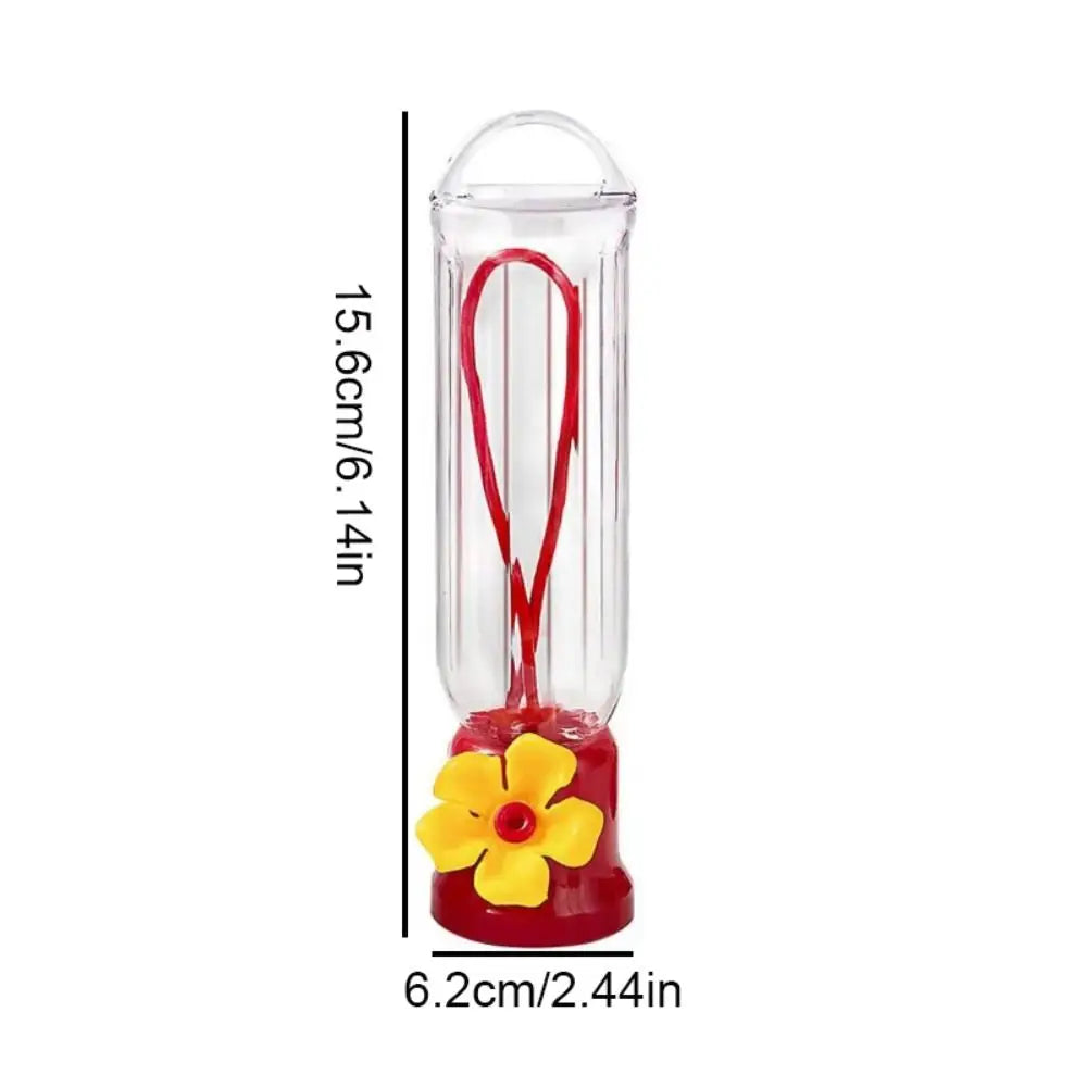 Bird Supplies Plastic Hummingbird Feeders Removable Leak-proof Hanging Bird Feeders with Hanging Wires Long-lasting Yard