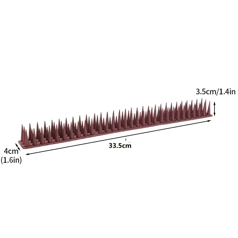 Plastic Bird And Pigeon Spikes Stainless Steel Bird Repeller Plastic Anti Cat Anti Pigeon Birds Repellent Spikes Pest Control