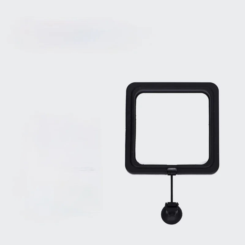 Aquarium Suction Cup Feeder  Fish Tank Ring Feeder Fish Tank Station Floating Food Tray Feeder  Fish Tank Accessory aquarium