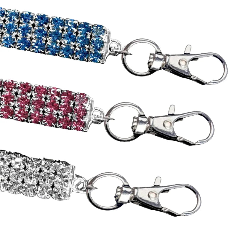 Dog Collar Rhinestone Jewelry Chihuahua Crystal Jewelry Adjustable Engraved Text Dog Accessories Collar Perro Ошейник Для Собак