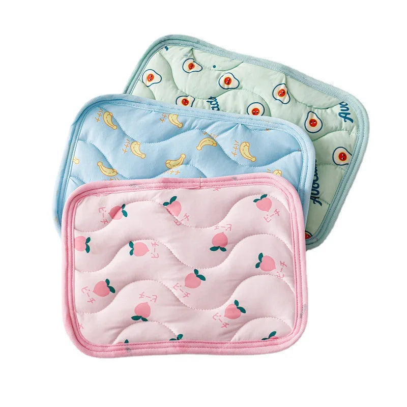 Summer Soft Small Animal Cooling Mat Breathable Cushion Thick Guinea Pig Chinchilla Rat Rabbit Nest House Bed Sleeping Mat