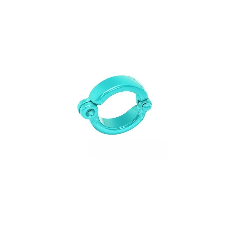 New 4-15mm Parrot Foot Rings Metal Pet Bird Leg Rings Outdoor Fly Training Activity Anti-Lost Opening Clip Leash Accessories