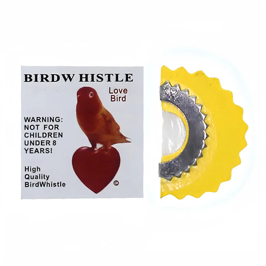 3Pcs Bird Whistle Magic Fun Bird Caller Tongue Whistle Warbler Original Magic Tweeting Noisemaker Toys Tricks Gag