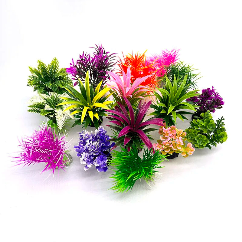 Small Size Aquarium Plants Ornaments Aquarium Fish Tank Plant Water Grass Decor Aquarium Decoration