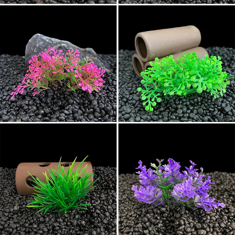 Artificial Plants Aquarium Decor Simulation Water Weeds Ornament Plant Fish Tank Landscaping Aquarium Grass Fish Tank Decoration