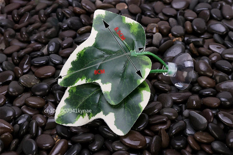 1pcs Fish Tank Artificial Leaf Fish Rest Bed Decor Aquarium Decoration Floating Bed Leaf Hammock FightingPerch Betta Spawning