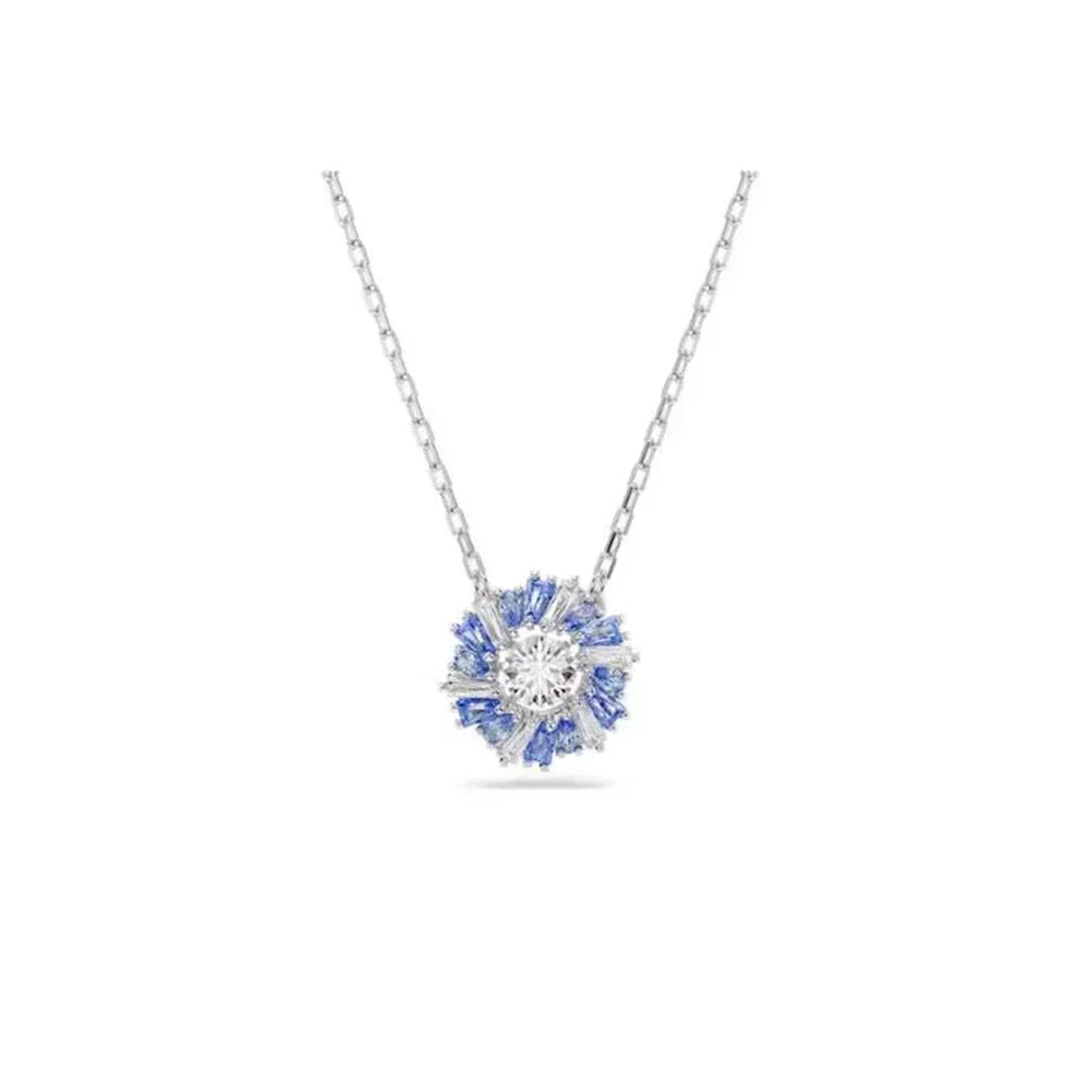 New Hot Sale Idylia Crystal Pearl Heart-shaped Lucky Grass Set; Elegant and Noble Cat Accessories as a Gift