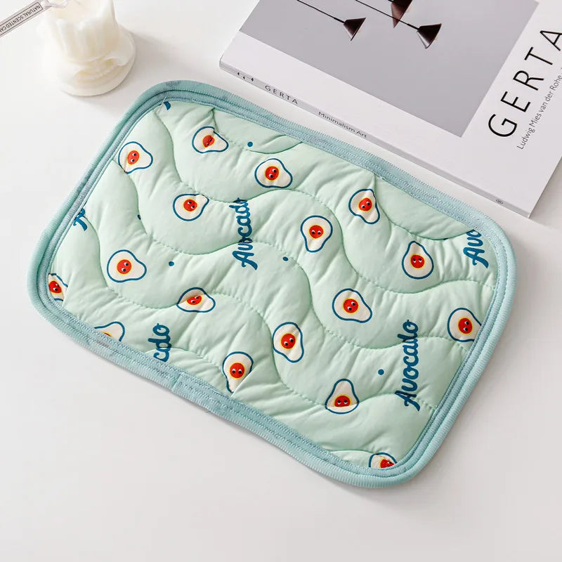 Summer Soft Small Animal Cooling Mat Breathable Cushion Thick Guinea Pig Chinchilla Rat Rabbit Nest House Bed Sleeping Mat