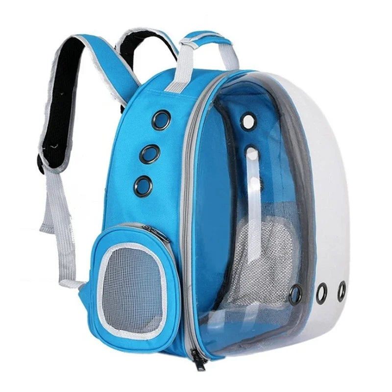 Pet Carrying Bag Space Pet Backpacks Breathable Portable Transparent Backpack Puppy Dog cat Transport Carrier Space Capsule Bags