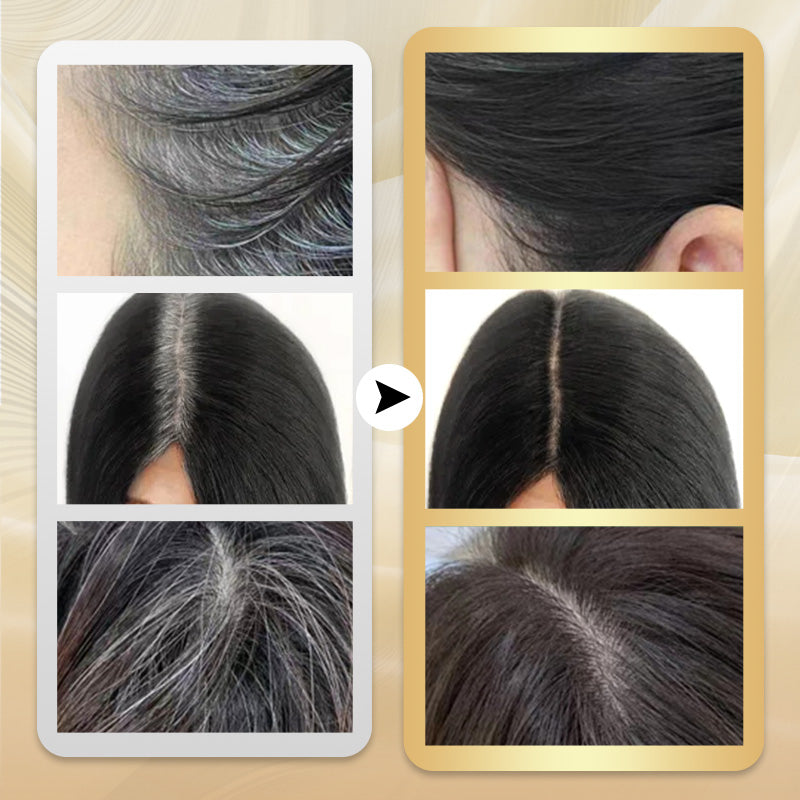 Instant Hair Color Stick with Built-In Comb Long Lasting Temporary Hair Coloring Covered White Hairs Hairline water Washable
